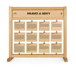 Tabulky poznání stolní - Dravci a sovy (2)