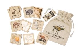 Mini frotážová sada - Zvířátka z lesa 1