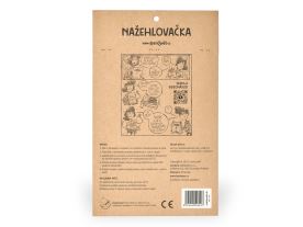 Nažehlovačka M 005 - Vlk hlava (2)
