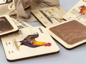 Mini frotážová sada - Na dvorku (1)