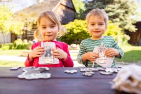 Puzzle z lesa mláďata - Srnče (4)