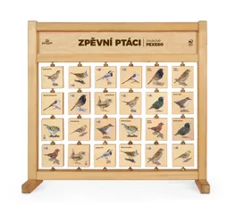 Pexeso zvukové stolní - Zpěvní ptáci