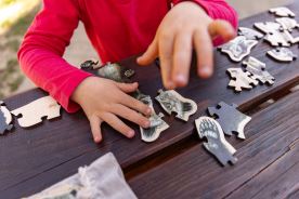 Puzzle z lesa mláďata - Medvídě (5)