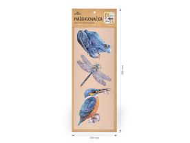 Nažehlovačka S 018 - Mix skokan, vážka, ledňáček (1)