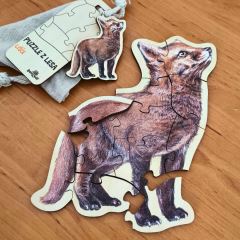 Puzzle z lesa mláďata - Lišče (2)