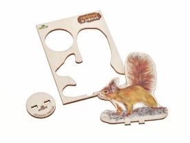 Vylomeniny se zvířátky S veverka (1)