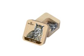 Dřevěné ořezávátko - Výr