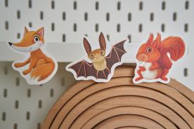 všudyLEPKA vel. 1 -029 - Mix lesní (7)