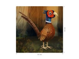 Nažehlovačka M 043 - Bažant (2)