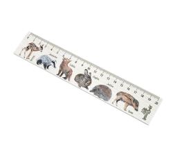 Dřevěné pravítko 20 cm - Mláďata