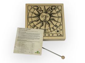 Sluneční hodiny stolní - potištěné