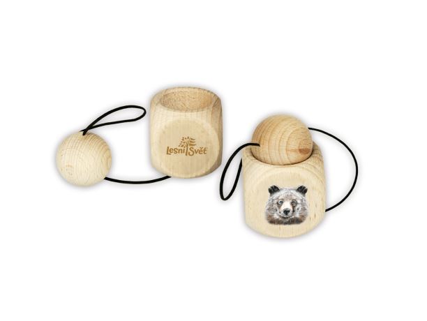 Dřevěný hopík - Medvěd