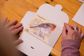 Puzzle do kapsy - Ježek (2)