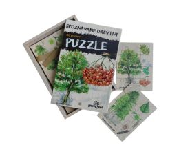 Sada puzzle - Poznáváme dřeviny