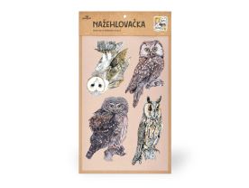 Nažehlovačka L 006 - Sovy