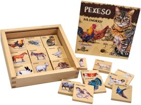 Pexeso klasické - Na dvorku