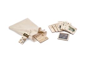 Mini frotážová sada - Zvířátka z lesa 2