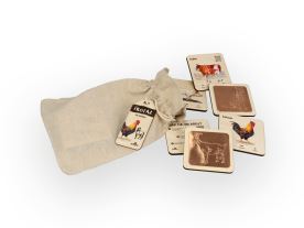 Mini frotážová sada - Na dvorku