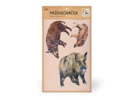 Nažehlovačka L 016 - Kančí rodinka