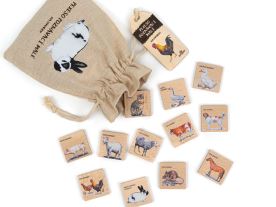 Pexeso poznávací malé - Na dvorku (2)