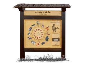 Otočné kolo - Stopy (M)