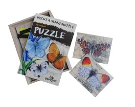 Sada puzzle - Noční a denní motýli
