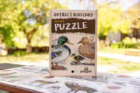 Sada puzzle - Zvířecí rodinky (2)