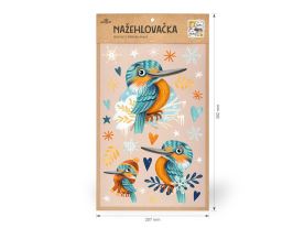 Nažehlovačka L 033 - Zimní ledňáček (1)