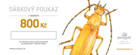 Dárkový poukaz 800 Kč