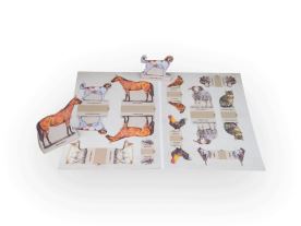 Vystřihovánky - Na dvorku (1)