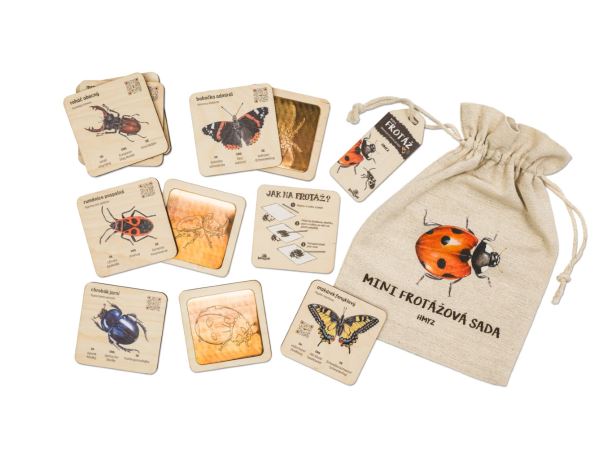 Mini frotážová sada - Hmyz